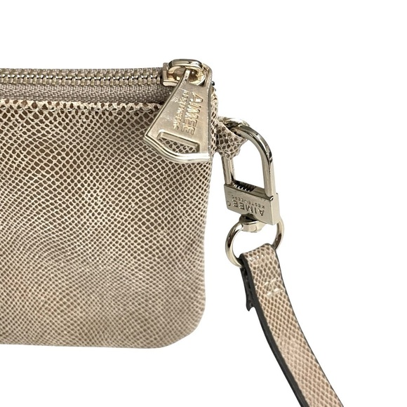 Aimee Kestenberg Snake skin pattern leather  Clutch - Picture 2 of 12
